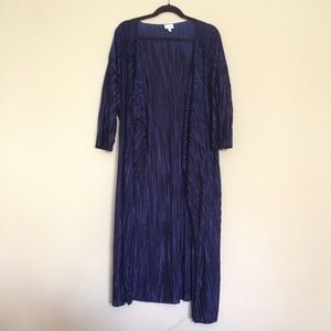 Blue LulaRoe Shirley kimono